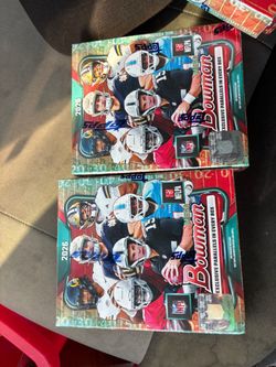 2026 Topps Bowman NFL Trading Cards Blaster Box (x2)
