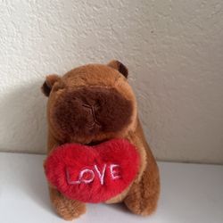 Capybara Keychain With Noise 
