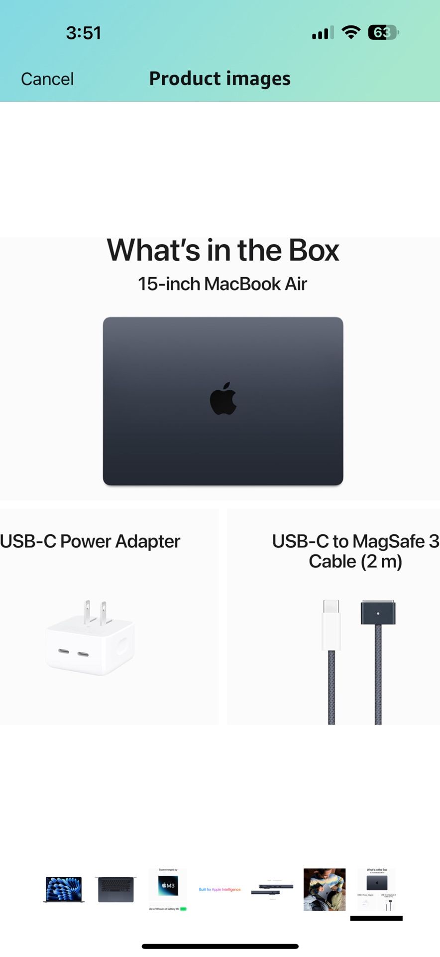 New MacBook Air