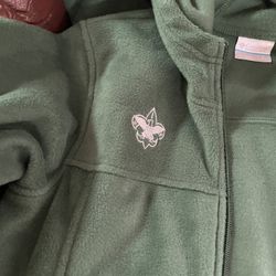 Two Official scout Fleece Jackets. Large Youth. One New Other Rarely Worn. 