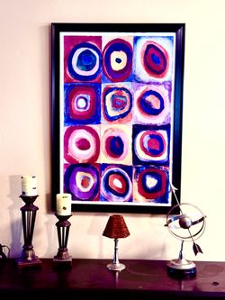 Abstract framed art print