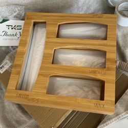 Bamboo Organizer - Baggies 