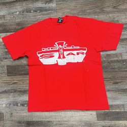 Red Hellstar Shirt Size Medium