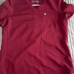 Burgundy Scrubs