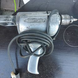 Old Craftsman Electric Drill.