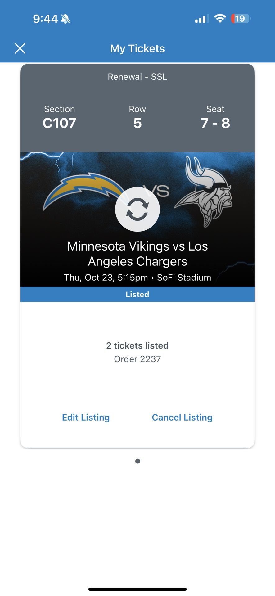 Vikings Vs Chargers 