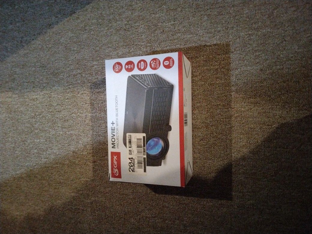GPX Movie Projector, Bluetooth, HDMI,1080p