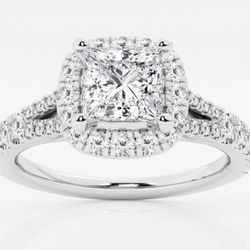 Neil Lane Bridal Ring 14wg Brand New Never Worn
