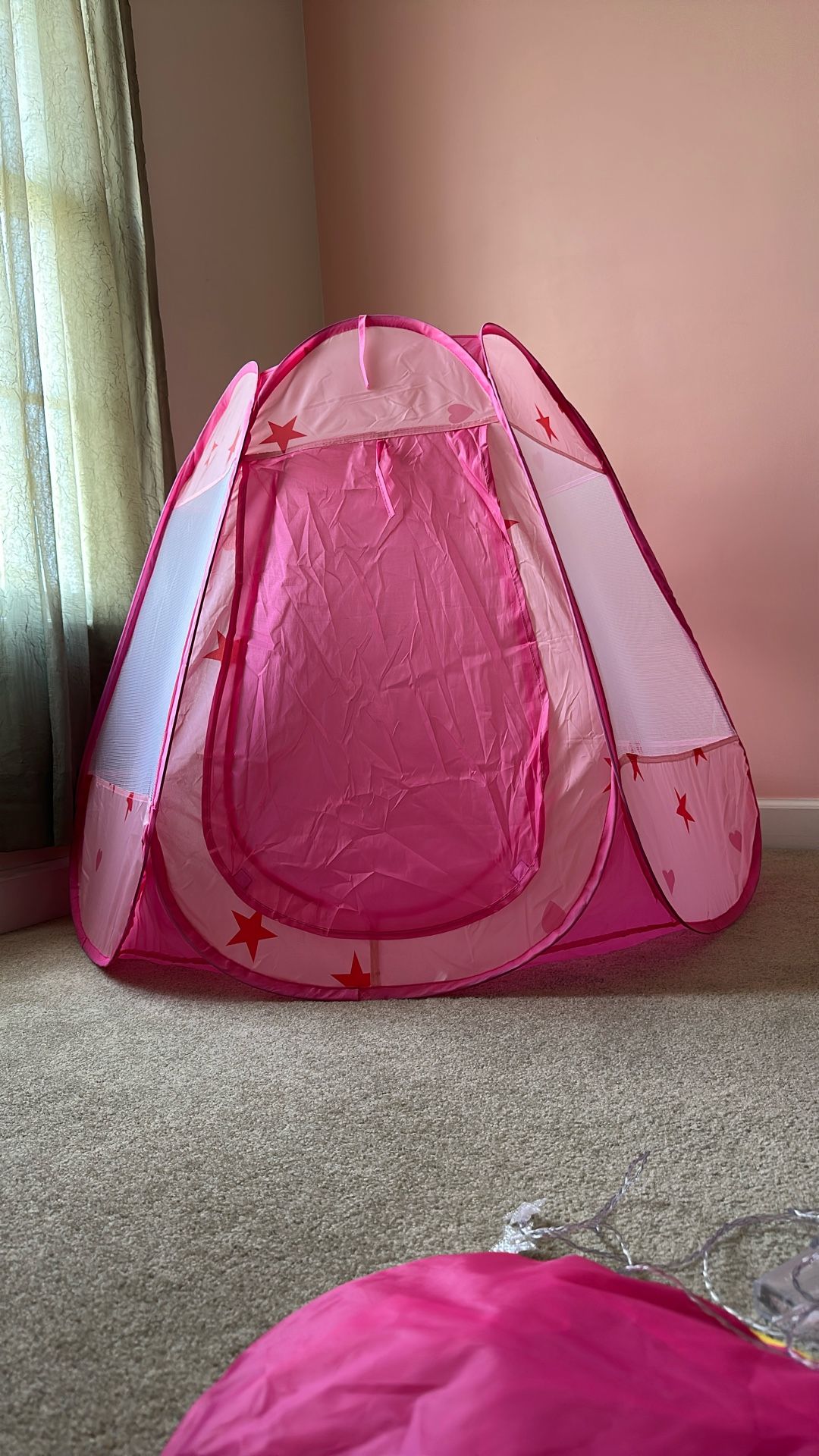 Pop Up Princess Tent with Star Light