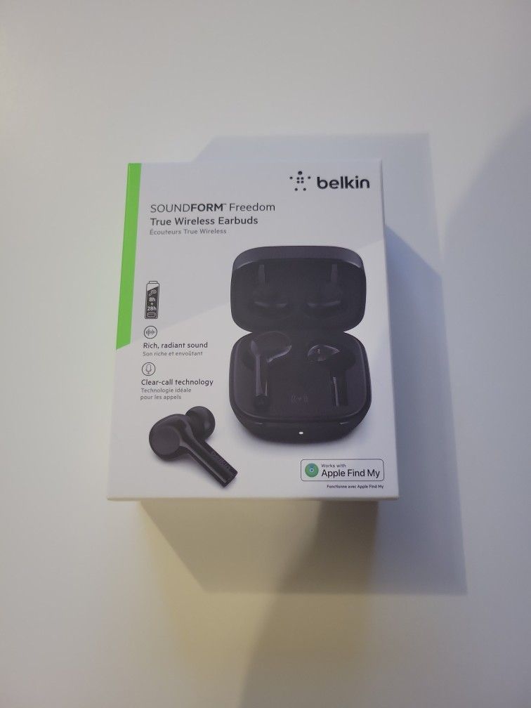 Belkin SOUNDFORM Freedom TRUE Wireless Earbuds