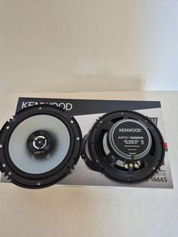 KENWOOD 1 PAIR 6.5" 2 WAY 300 WATTS CAR SPEAKER