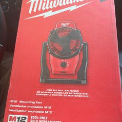 M12 Mouting Fan