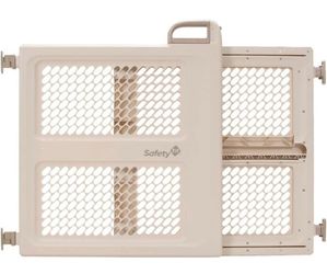 Safety 1st Baby Gates for Doorways, Pressure Mount Lift, Lock and Swing, Dog Gates, Hardware Gate for Stairs,