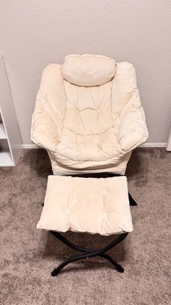 Lounge Chair with Ottoman