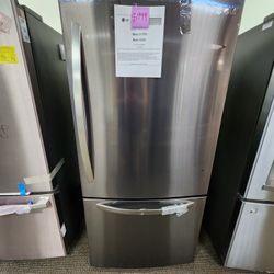 LG SINGLE DOOR REFRIGERATOR 999! DARK STEEL! 1 YEAR WARRANTY INCLUDED!