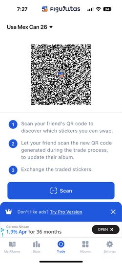 Panini World Cup stickers