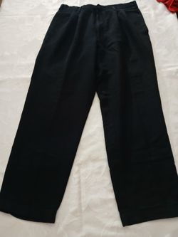 Men's Black Slacks