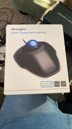 Kensington Orbit Trackball With Scroll Ring 