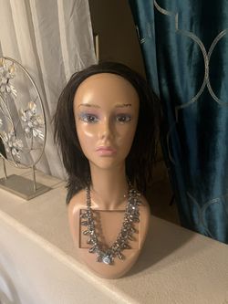 Synthetic half wig