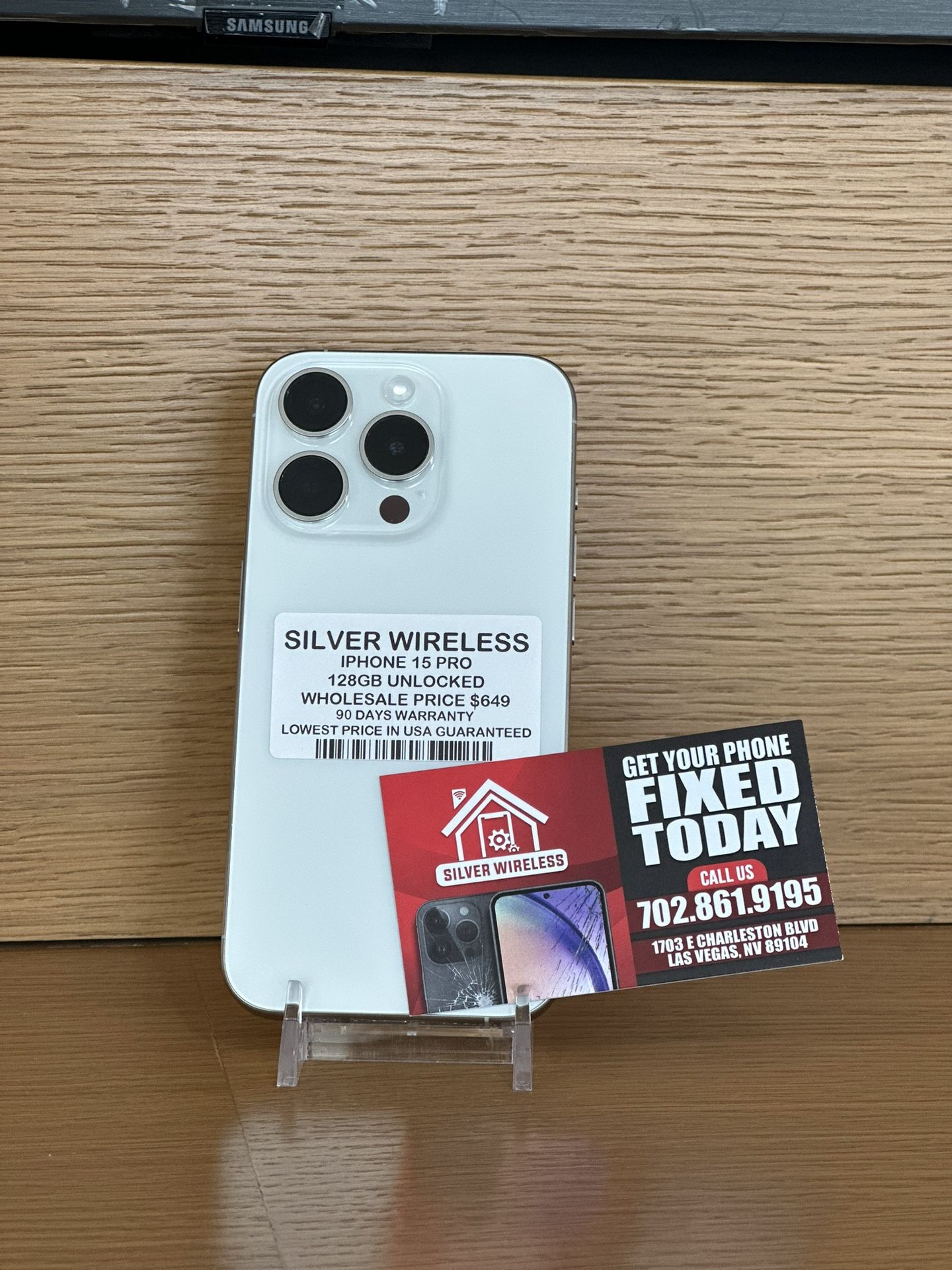 IPHONE 15 PRO 128GB UNLOCKED