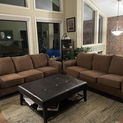 Cheap Lazy Boy Sofa and Ottoman!!-for All $200 
