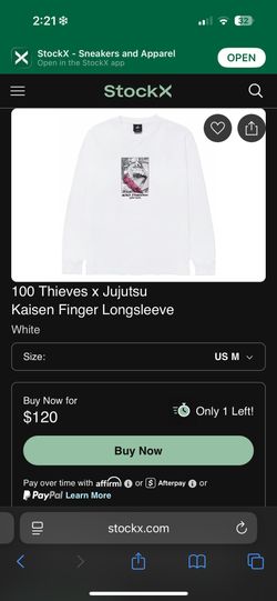 100 Thieves Jujutsu Kaisen