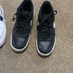 White On Black Air Forces