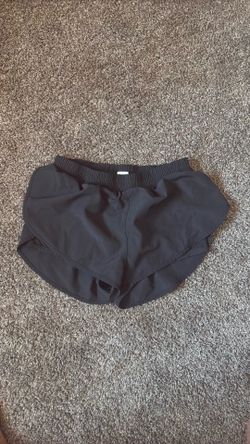 Black workout shorts