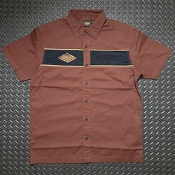 Harley-Davidson® 120th Anniversary Mechanic Shirt Maroon 96633-23VM size 3XL