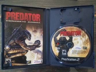 Predator Concrete Jungle Sony Playstation 2 Game