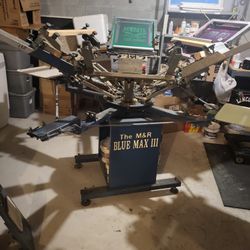 Screen Printing Press and Supplies .