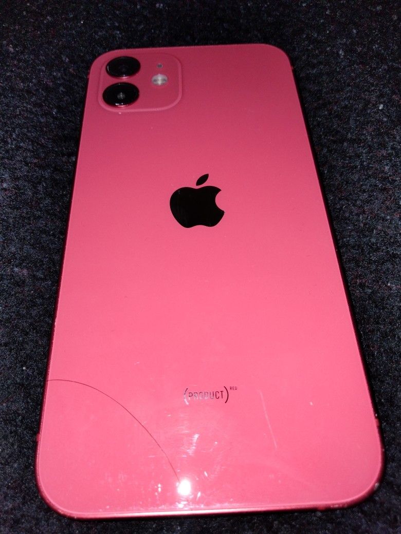 IPHONE 12 mini (RED) , (SCREENLOCKED) 