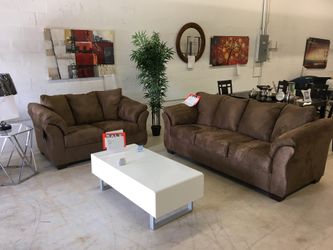 Sofá and love seat both