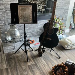Fender Guitar And Music Stand