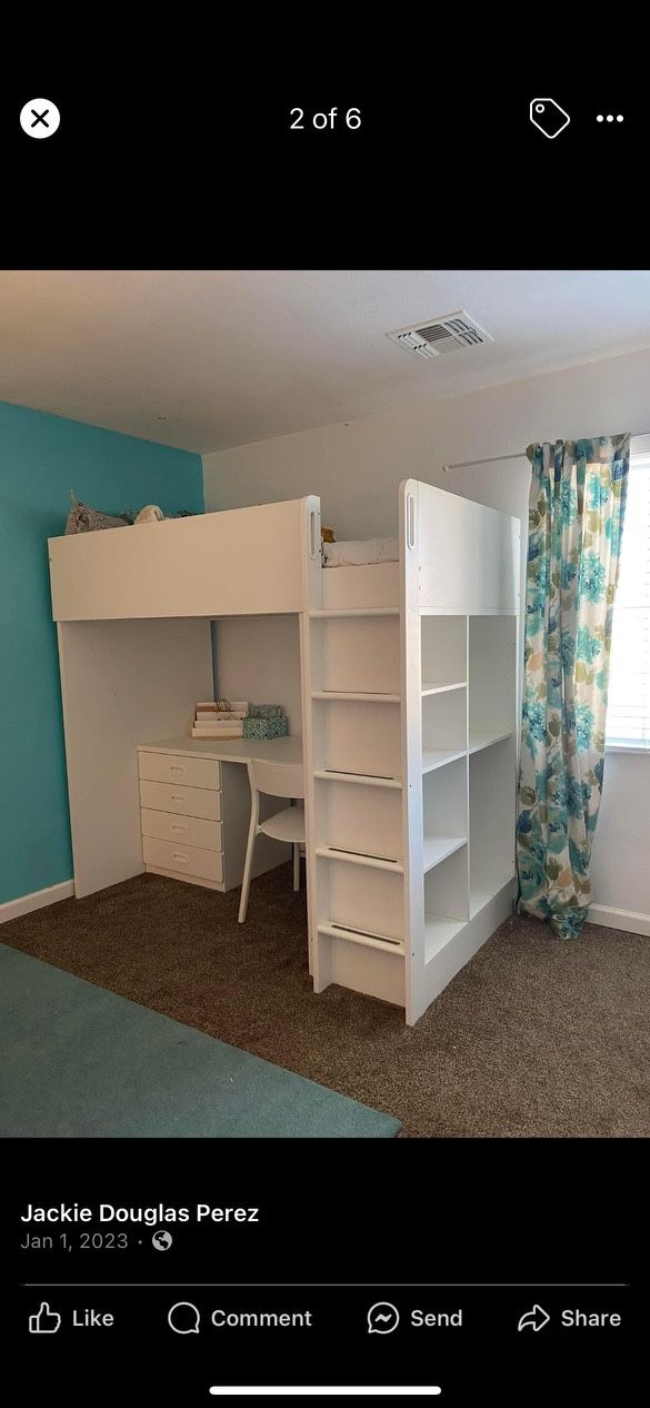 Loft Bed With Desk