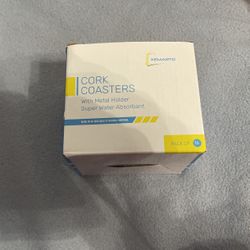 New Cork Coaster Pack Of 16, $5