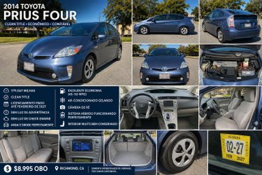 2014 Toyota Prius Four – Clean Title – Excellent Mechanical Condition 🚗