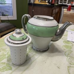 Vintage Mogan Tea Pot