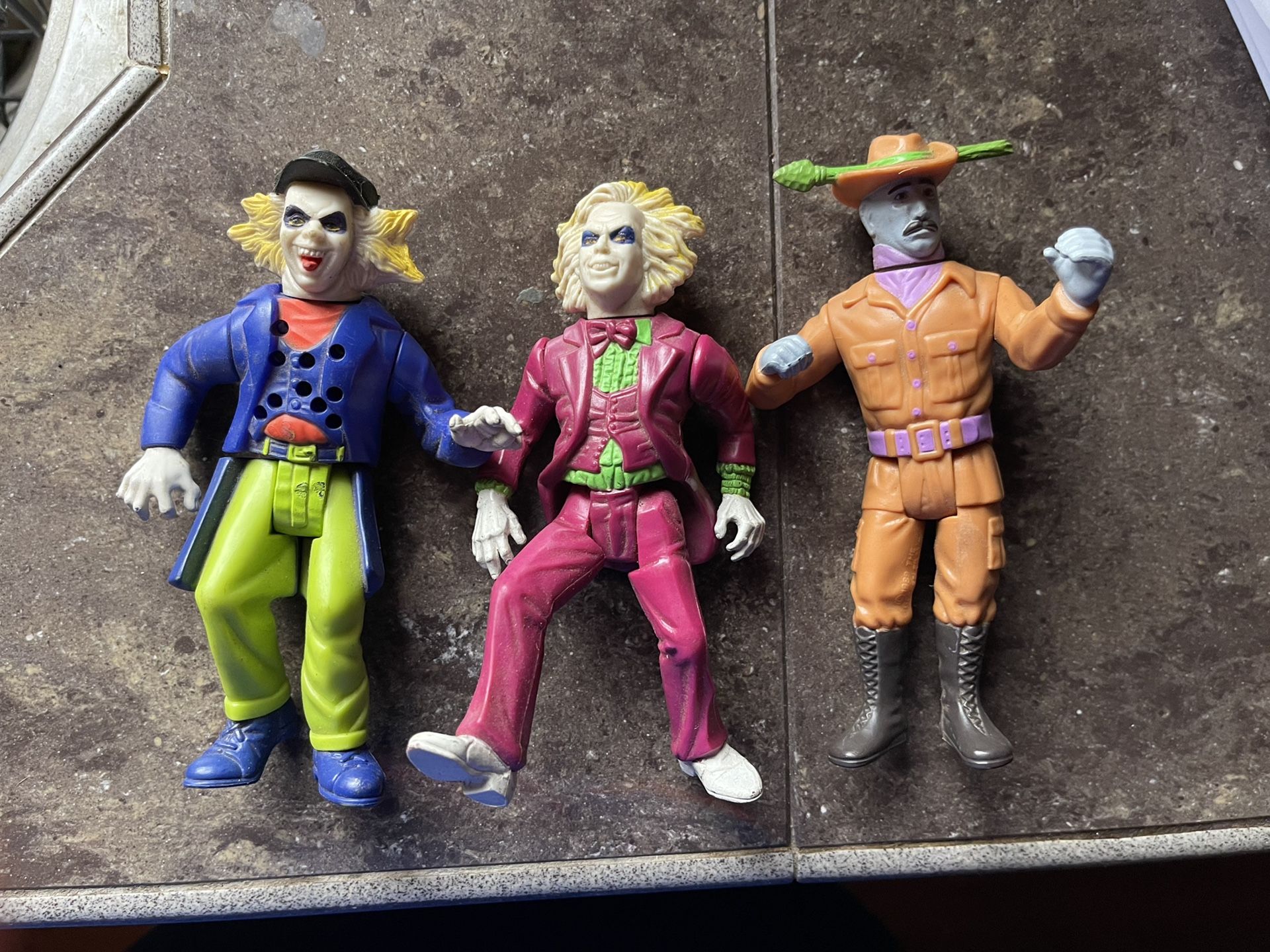 Vintage Beetlejuice Kenner Action Figures