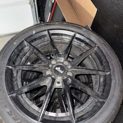 Niche Rims 5x114.3 And R888 Tires