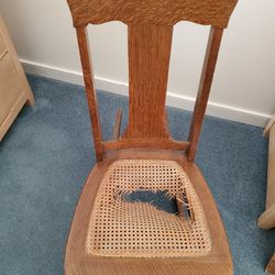 Vintage Solid Oak Rocker ( Matches My Other Listed Chair)