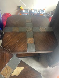 Coffee Tables Set & 2 Lamps