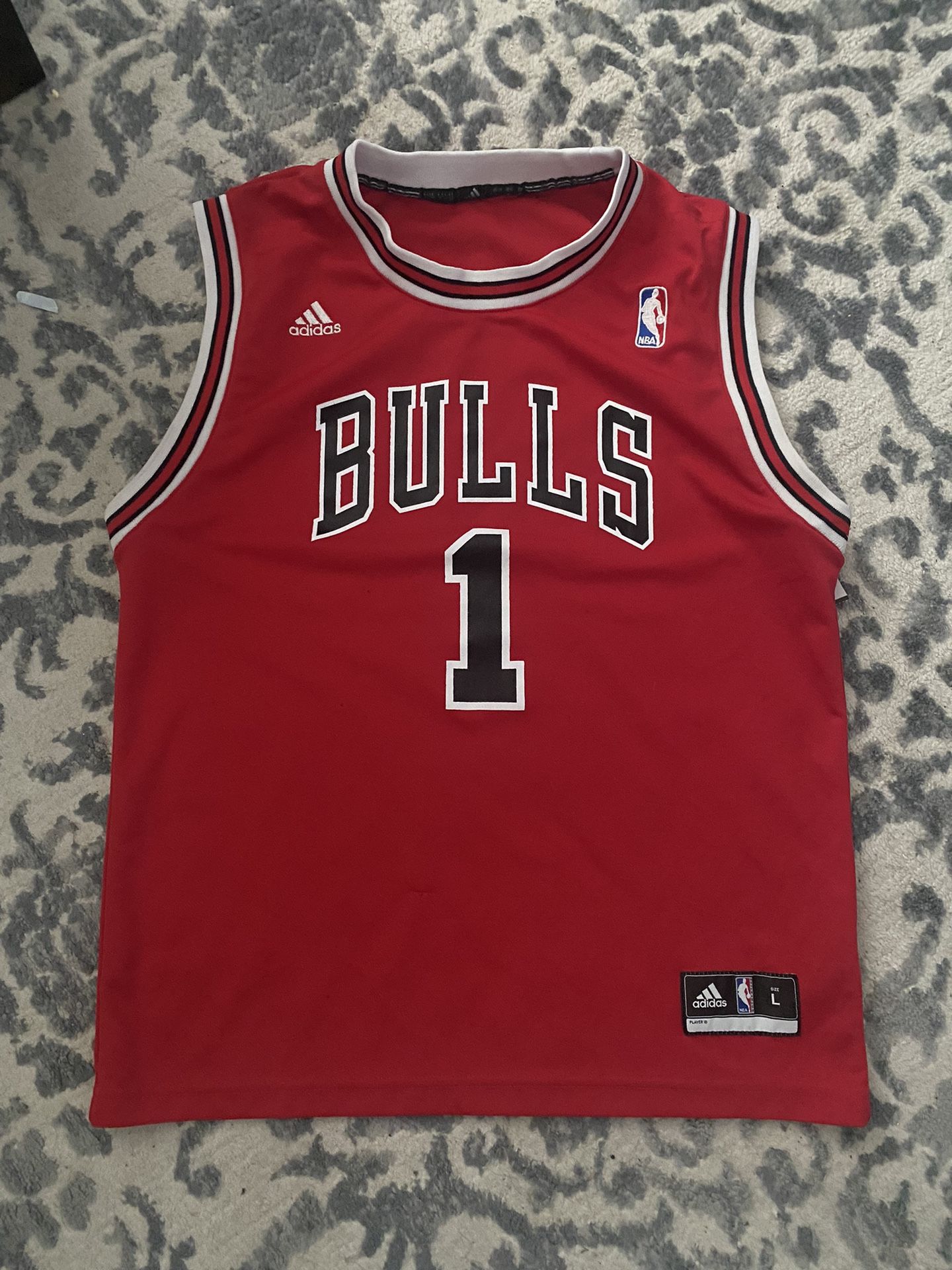 NBA Classic Derrick Rose #1 Chicago Bulls Jersey! Size Large