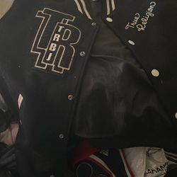 True Religion Varsity Jacket Xxl