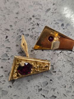 Sterling cufflinks