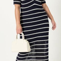 Striped Dress - M