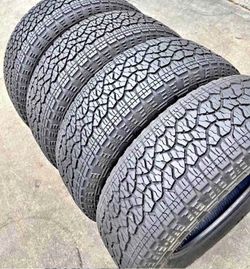 275/65/20 Goodyear Selling a set of 4 tires in excellent condition 🫡