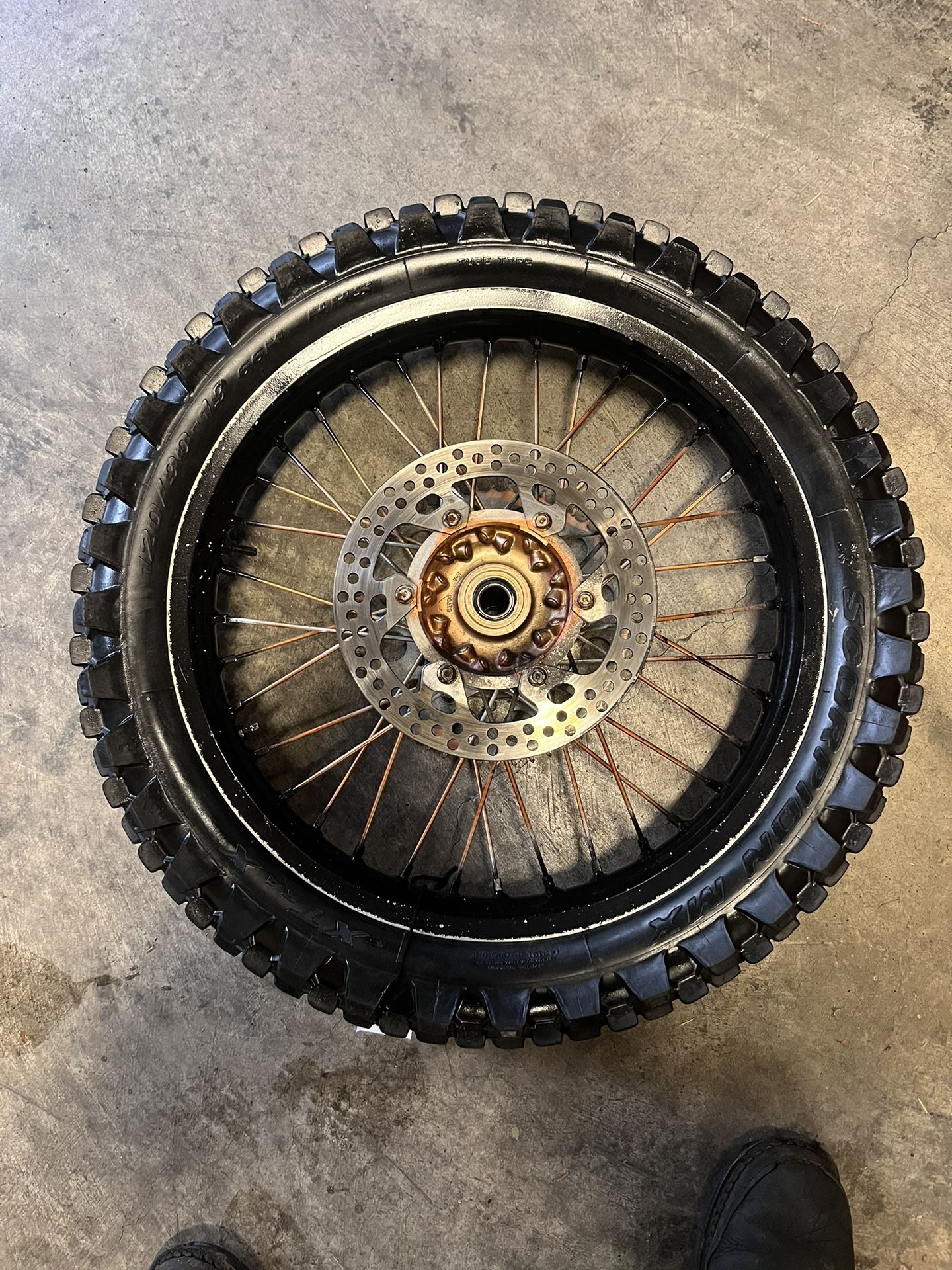 2002 YZ250 Rear Wheel