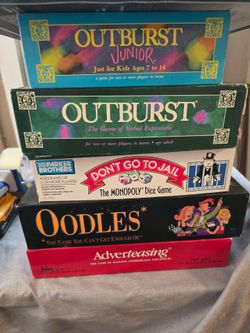 90s Board Game Bundle - 5 Classic Games