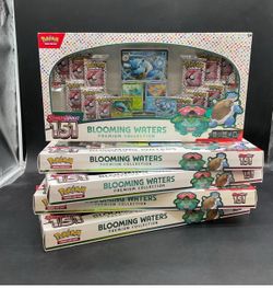 5X Blooming water Pokemon Lot